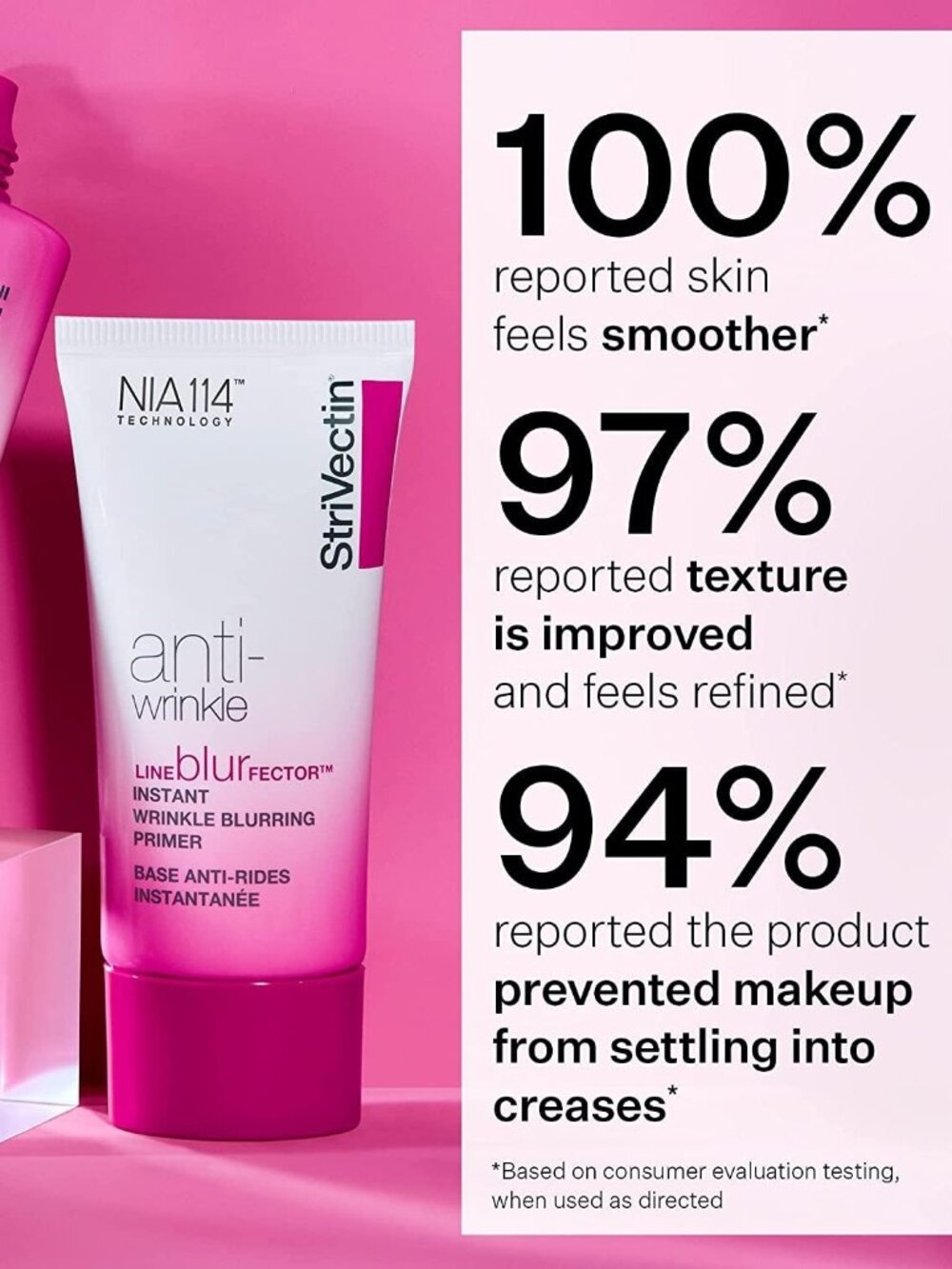 StriVectin Skincare Gift Set-Night Cream,Eye Cream & Wrinkle Blur Primer-3pc-NEW - Picture 6 of 16